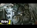 How to Remove and Replace the Timing belt and Water Pump - Mitsubishi 2.4L SOHC Engine PART 2