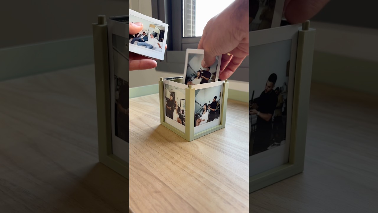 MEMBOX SQUARE - 3D Printed Instax Square Photos Display & Storage 