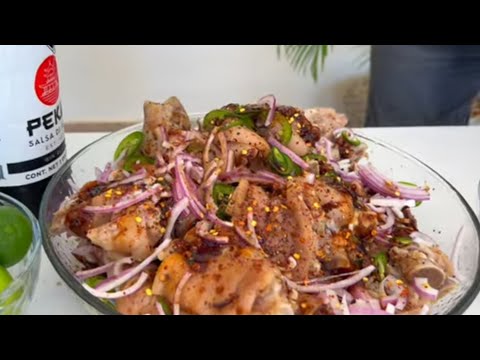 Aguachile de patitas