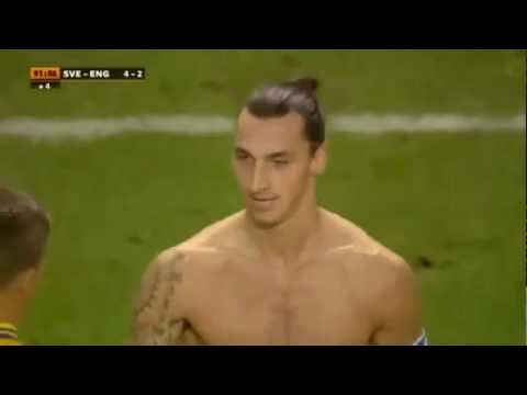 Golazo de Zlatan Ibrahimovic de Chilena ( Suecia 4-2 Inglaterra )Mejor Gol del Año ?