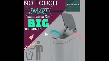 No Touch Smart Trash Can | small size BIG Technology
