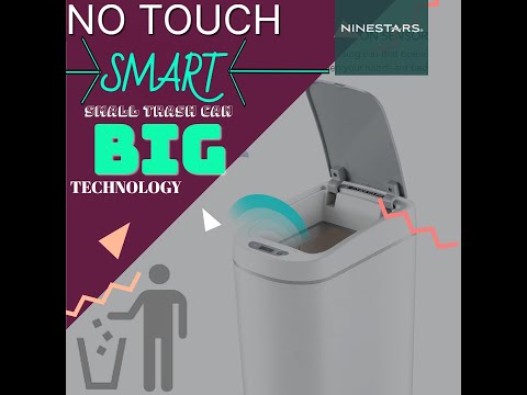 No Touch Smart Trash Can | small size BIG Technology