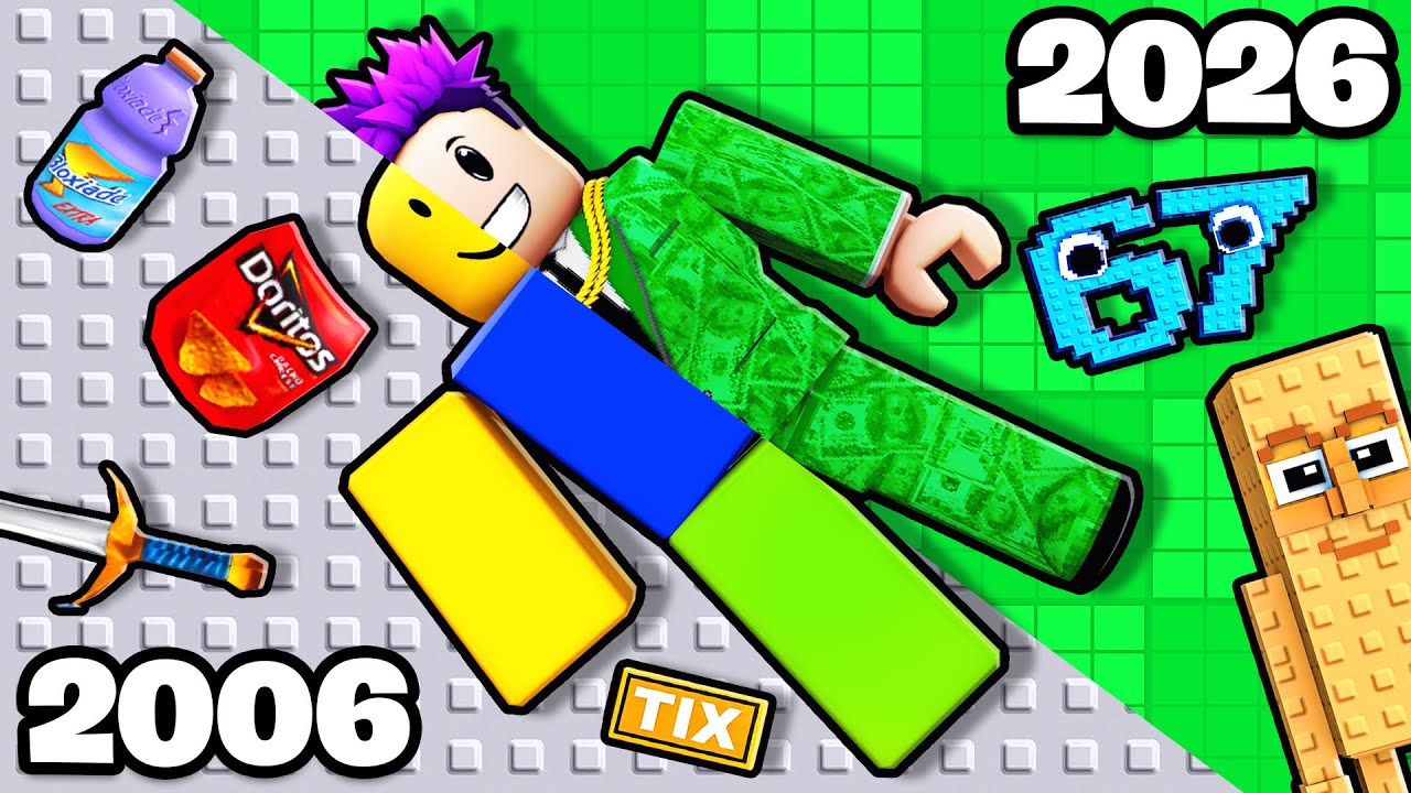 J’AI TESTÉ LE MEILLEUR JEU ROBLOX DE CHAQUE ANNÉE !! (Incroyable)