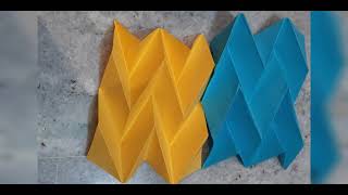 How to make Origami pattern (Miura Ori)