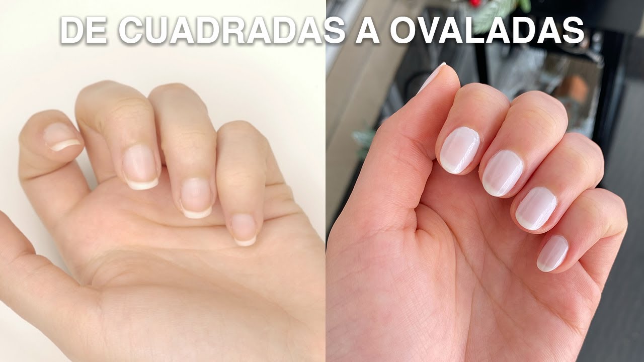 Cómo limar las uñas de cuadradas a ovaladas | Priscila