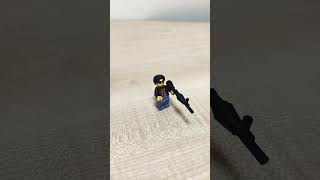 Mini Submachine gun tutorial! #lego @LEGO