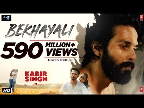 Bekhayali Lyrics – Kabir Singh | Sachet Tandon