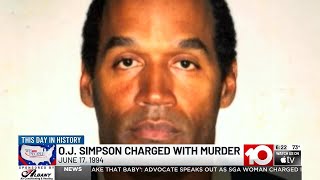 This Day In History: June 17, 1994, O.J. Simpson Charged With Murder