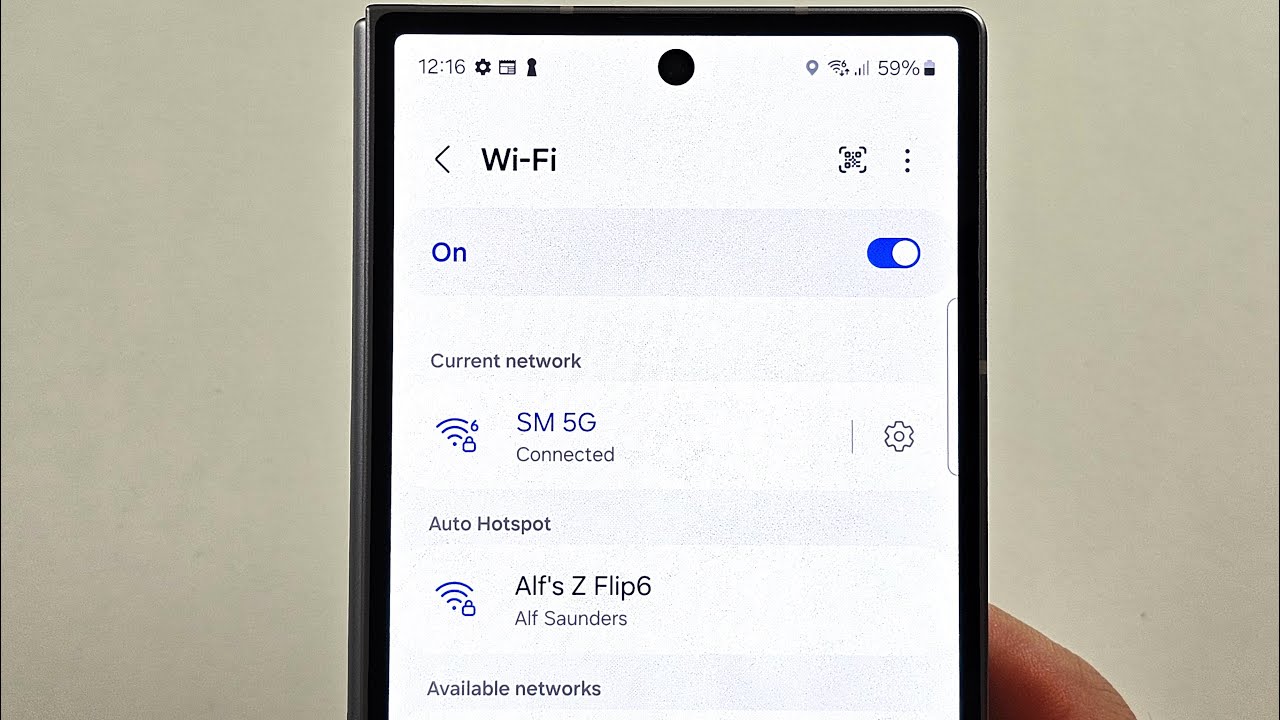 How To Connect WiFi in Samsung Galaxy Z Fold 6 (Not Connecting?) - YouTube