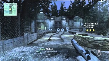 MW3 Spec Ops - Stay Sharp SOLO **22.1 seconds** RECORD TIME!