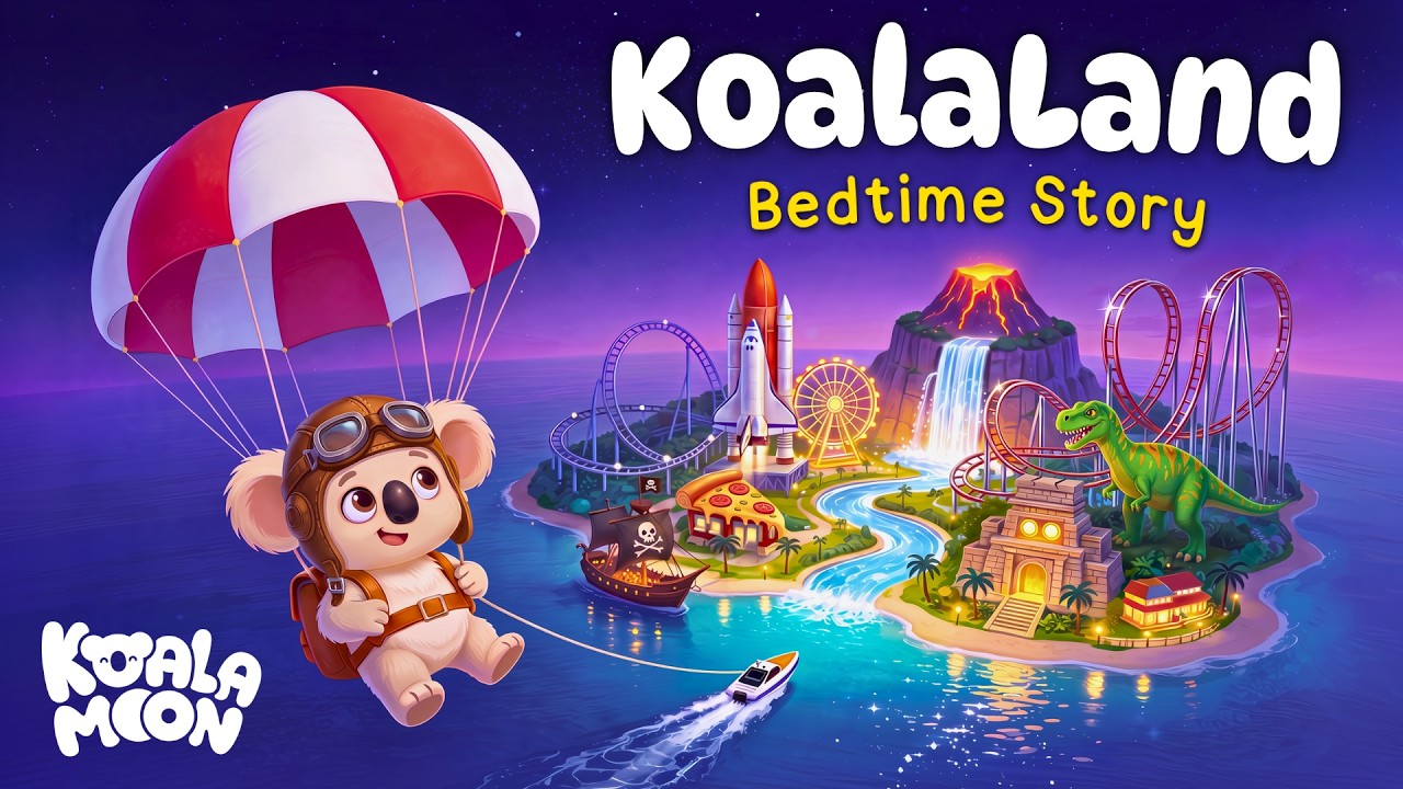Welcome to KoalaLand 😮 🪂 🎢 Cozy Bedtime Story for Kids 💤