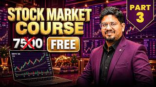 [ Part 3 ] This ₹7500 Stock Market Course is Now FREE 🔥 | #financialfreedom #stockmarket #freecourse