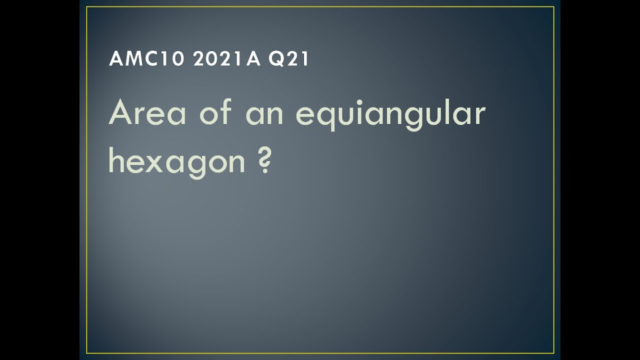 Relationships between equiangular hexagons and equilateral triangles ...