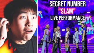 SECRET NUMBER - 'SLAM' LIVE PERFORMANCE REACTION