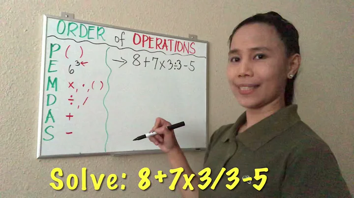 Easily Solve Problems Using Order of Operations (PEMDAS)