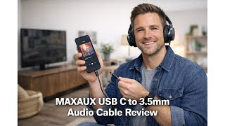  Maxaux Usb C To 35mm  Cable Review  Sound Quality  Compatibility Worth It 