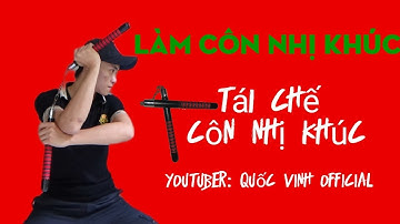 hướng dẫn làm côn nhị khúc từ cách tái chế |quốc vinh official|