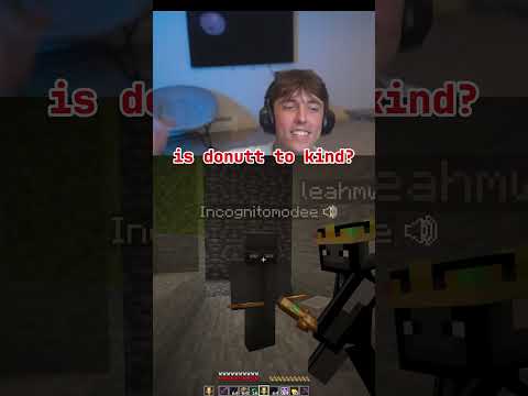 Is Dr Donutt the kindest Minecraft youtuber? | #minecraft