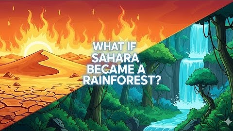 What If The Sahara Desert Became A GIANT Rainforest?