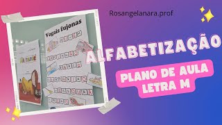 Letra M - Plano de aula letra M - Como ensinar a ler