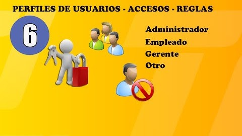 Perfiles de usuarios - accesos - reglas - Windows Forms C# - parte 6