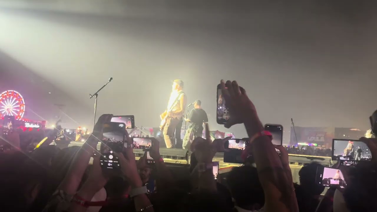 Faint Linkin park Jan 2026 Lollapalooza Mumbai India