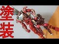 創動 Build3のブラッドスタークに色を塗ってトランスチームガンに穴をあけてスチームブレードと合体できるようにしてみた! 仮面ライダービルド 塗装 レビュー