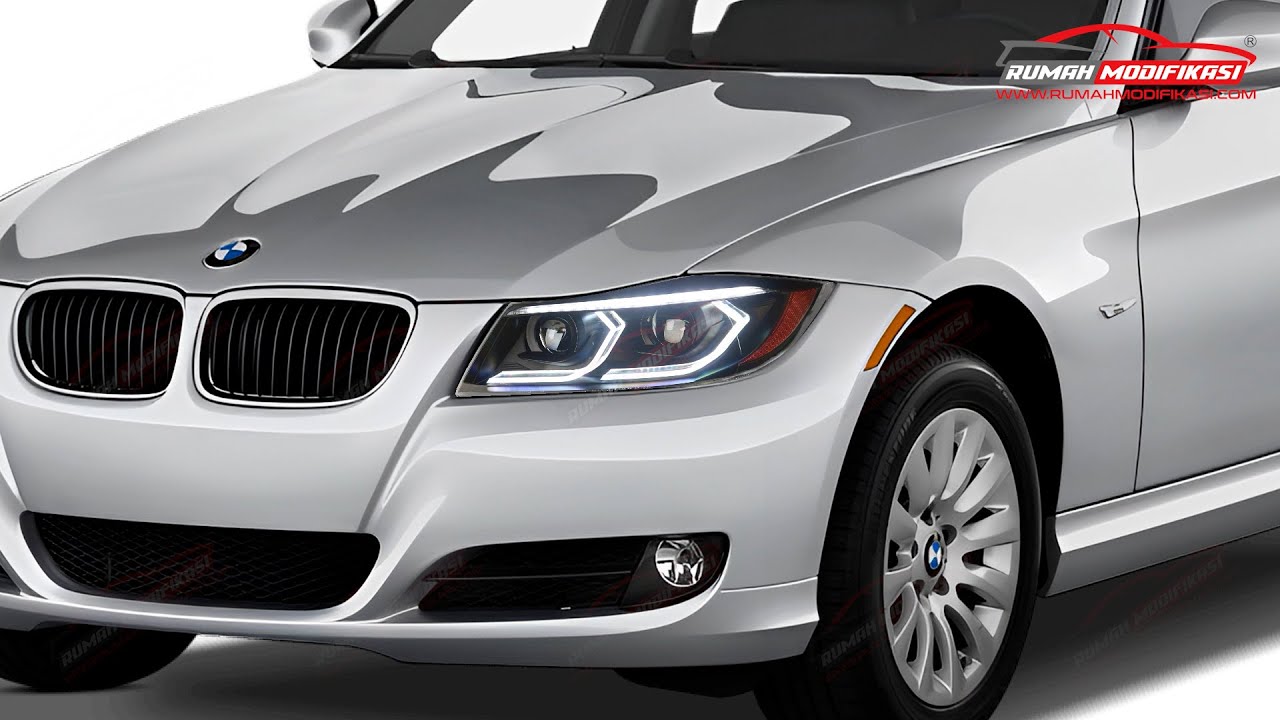 HEADLAMP BMW E90 2005 2012 DUAL LENS PROJECTOR LIGHTBAR YouTube