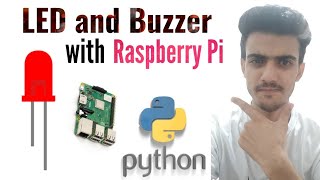 LED blinking with Raspberry Pi and Python. | Buzzer and LED tune by raspbarry pi.