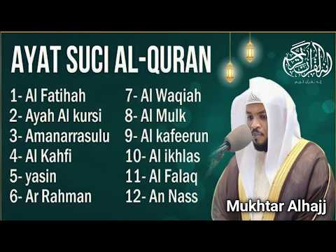 Alquran Dengan Suara Yang Sangat Indah -Alfatiha, Alkahfi,Yasin,Alwaqia, Arrahman,Almulk Almoeathat