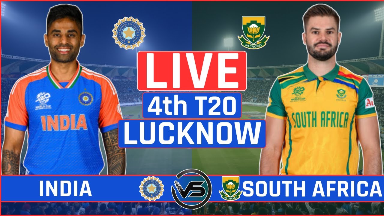 India vs South Africa 4th T20 Live | IND vs SA 4th T20 Live Scores & Commentary