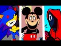 ИГРА КАЛЬМАРА, МИККИ МАУС.EXE И САНКИ ! - FRIDAY NIGHT FUNKIN VS Squid Game / Mickey Mouse - Sunky