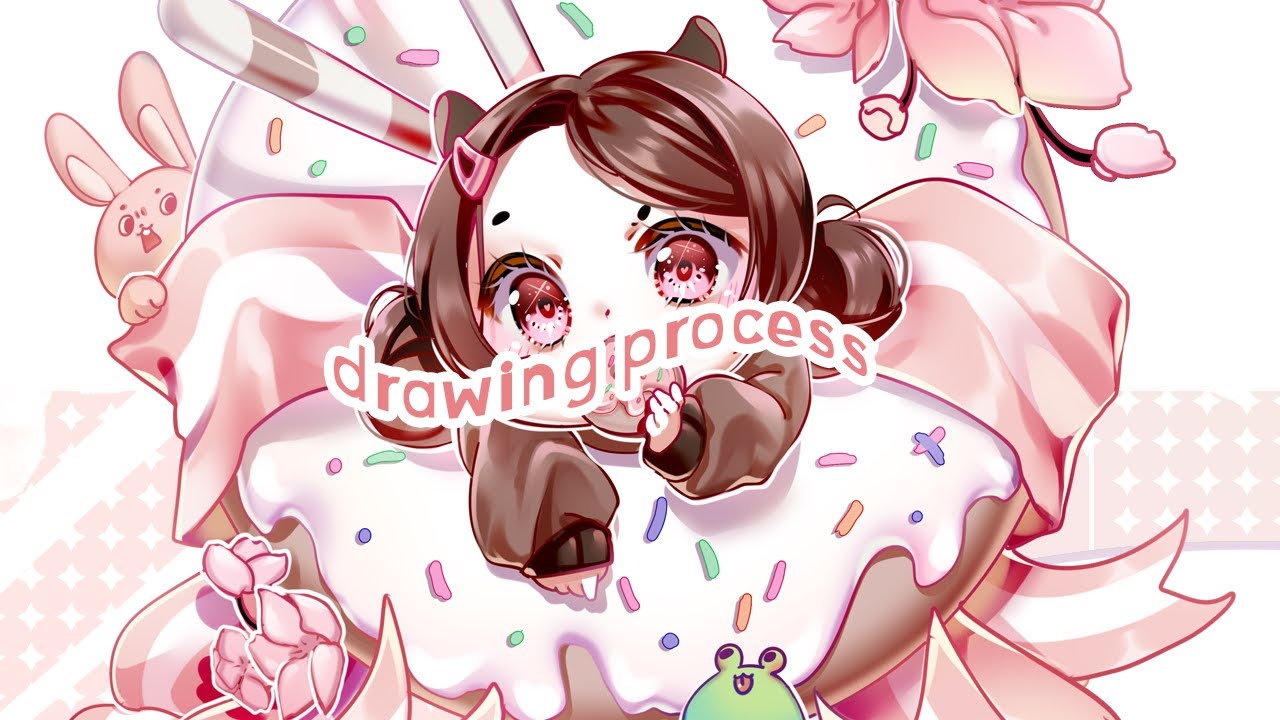 🍩🎀Beaver and Sugar ● Chibi Paint Tool SAI Speedpaint