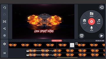 Free Intro - Lion Spirit Logo Reveal In Kinemaster | Pixellab | Tutorial - Technical Bibhash Pro