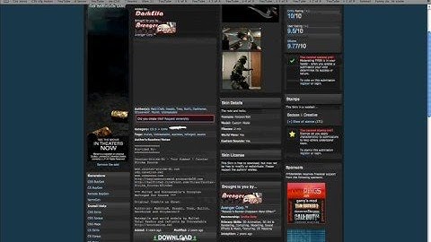 How to add Counter-Strike Source skins