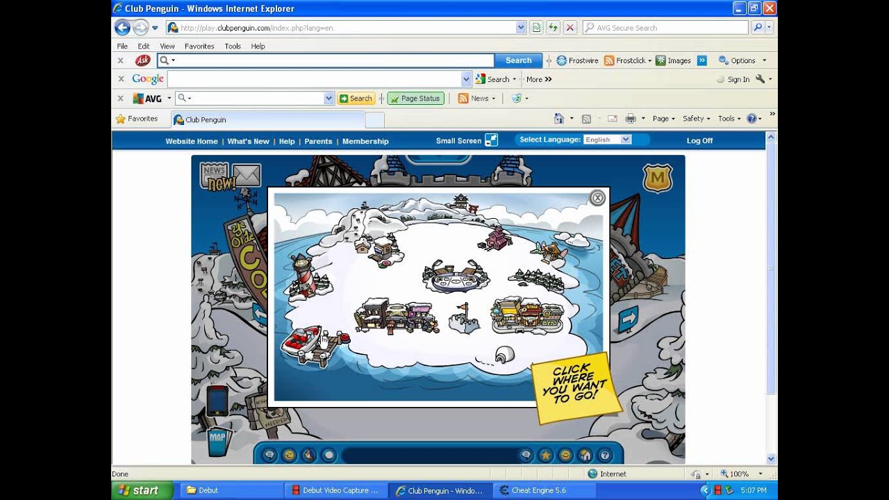 club penguin hack using cheat engine 5.6