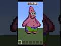 petrick pixel art In MINECRAFT #shorts #mojang#minecraft