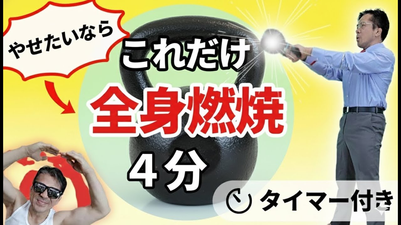 ケトルベル最強ＨＩＩＴ　効率ＭＡＸプログラムを紹介