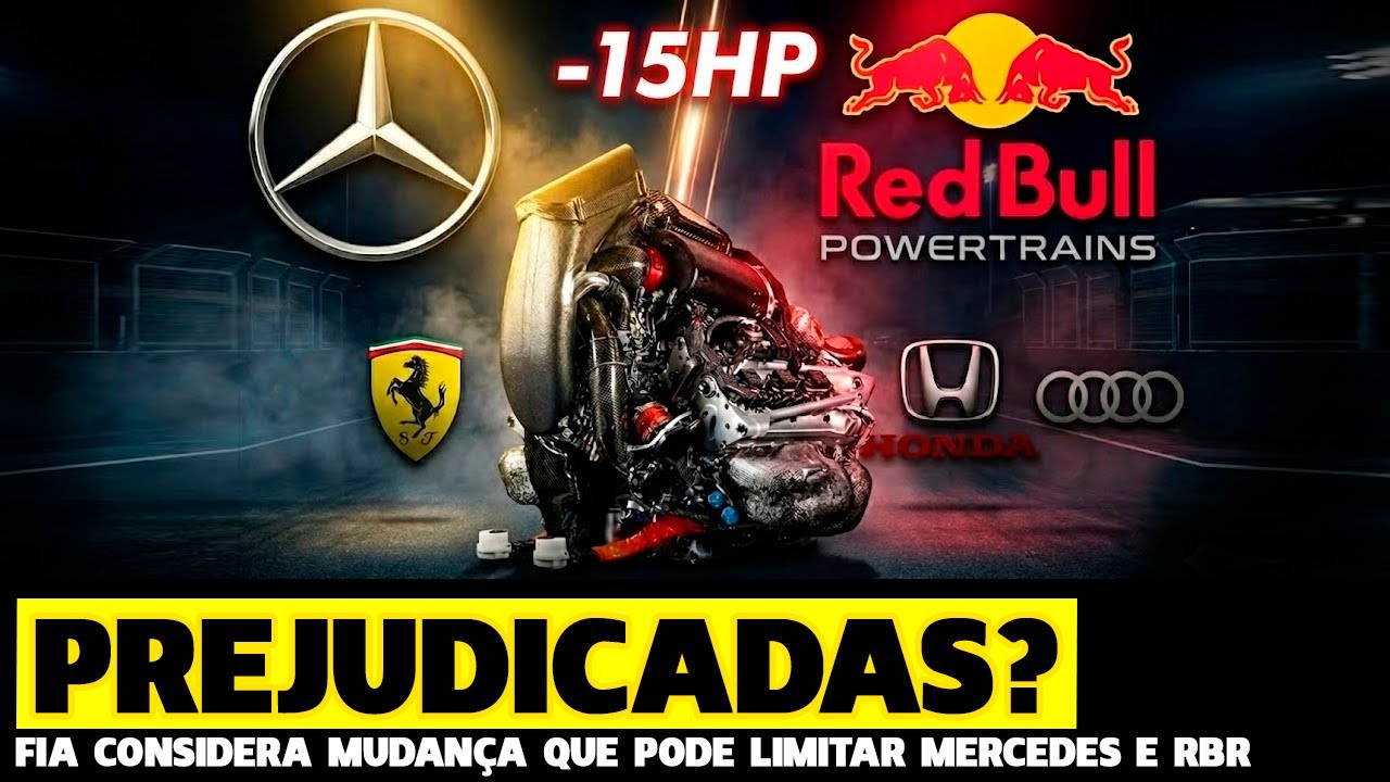 🚨Bomba: Fia Pode Exigir Alteração No Motor Mercedes E Red Bull E Tirar 15Hp | Fórmula 1 | Gp Em Casa
