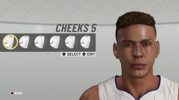 How to make your player look exactly lie Stephen Curry NBA 2K19 | Steph Curry Face Creation & Build