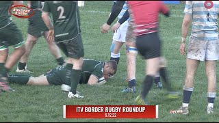 ITV BORDERS RUGBY ROUNDUP - HAWICK v EDINBURGH ACCIES - 5.12.22
