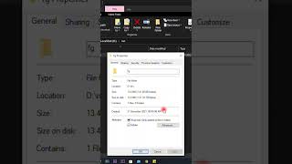 How to hide and show hidden a folder, files in windows 😱 | 2021 |  Apps and Software  #Shorts screenshot 4