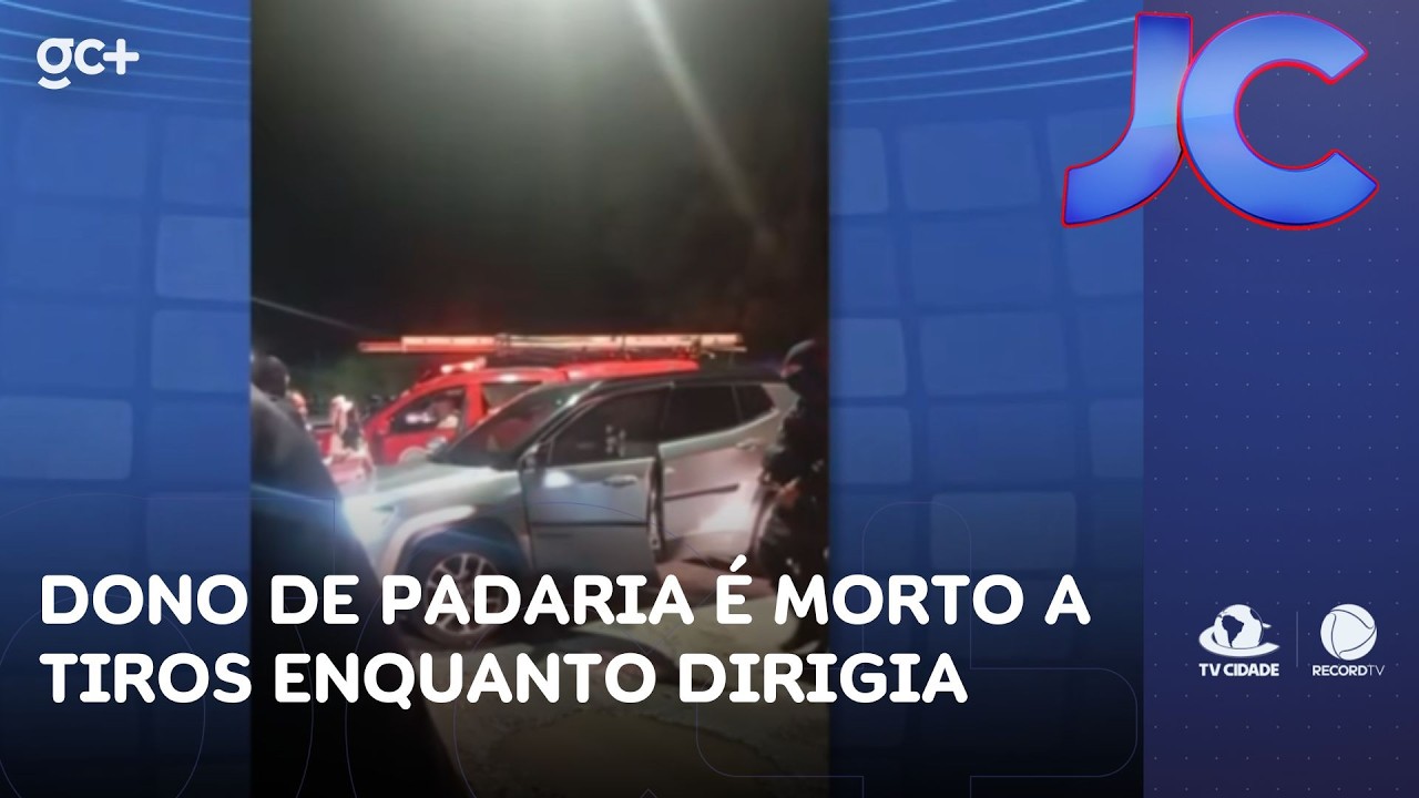 Homem é morto a tiros enquanto dirigia; filha de 4 anos foi atingida de raspão | Jornal da Cidade