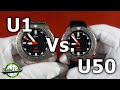 Sinn U50 vs U1 - German Dive Watch comparison - 2021