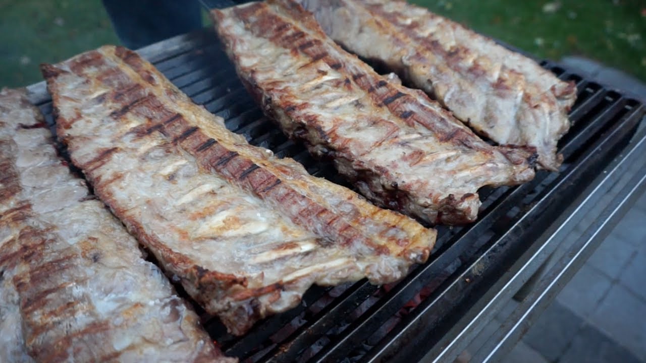 BBQ RIBS I Авторское приготовление шашлыка из свиных ребрышек от Жоржа
