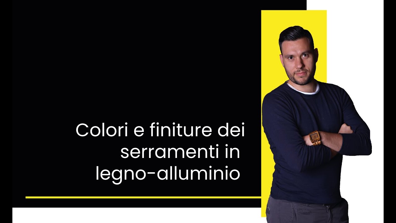 Colori e finiture dei serramenti in legno - alluminio