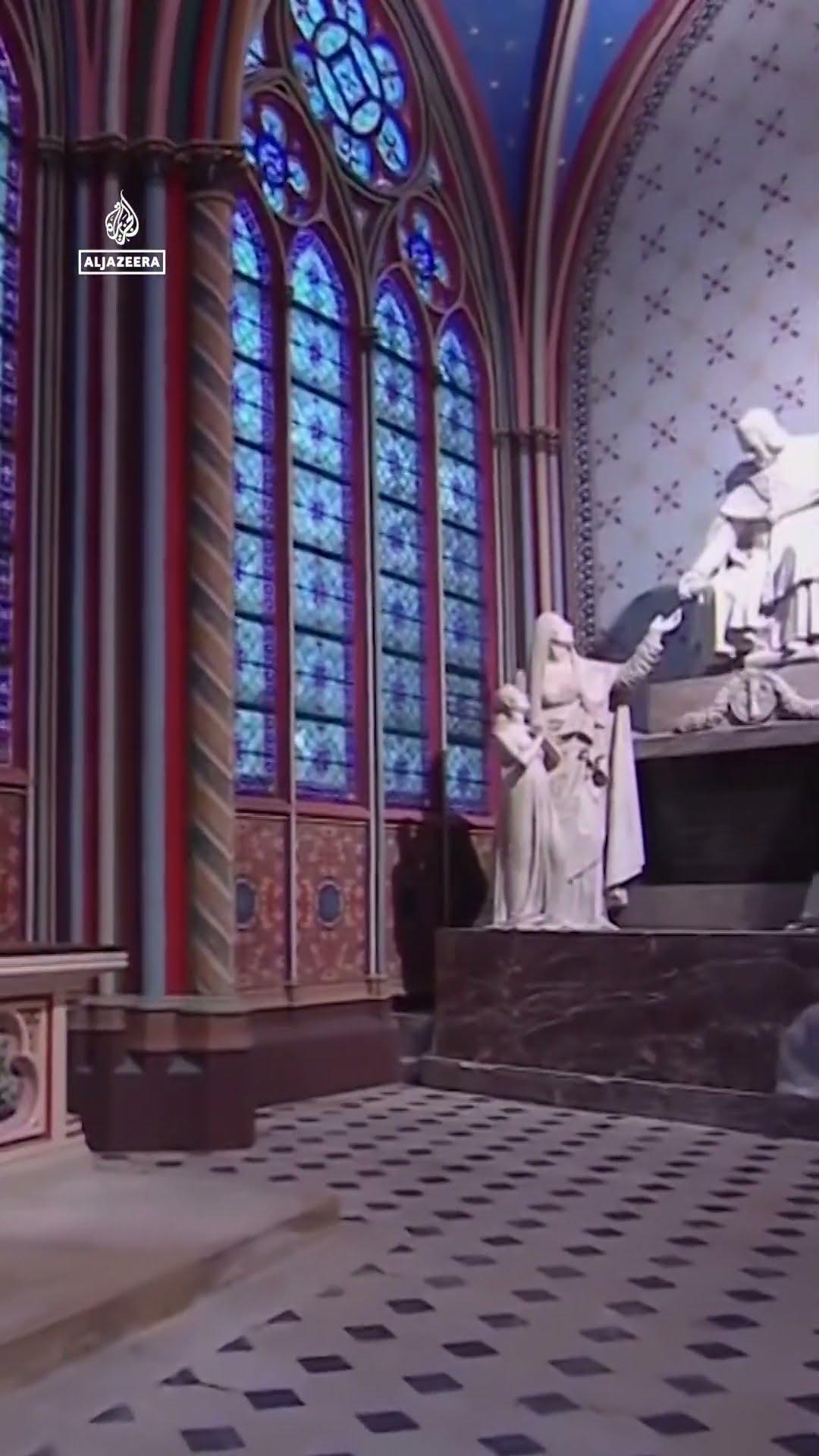 A first look at the fully restored Notre Dame Cathedral | AJ #Shorts