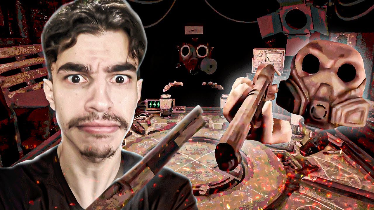 bistecone jogando Buckshot Roulette com os amigos - ft. Gabriel, Misty & TCK