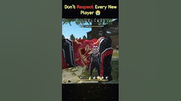 Respect Every New Player 😂 In Free Fire | Wait For Twist 😂 | #freefire #funny #shorts #respect