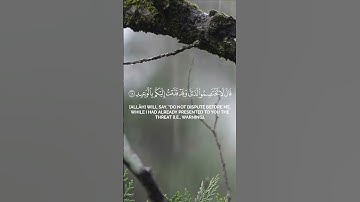 قال قرينه ربنا ما أطغيته ｜سورة ق｜ ياسر الدوسري